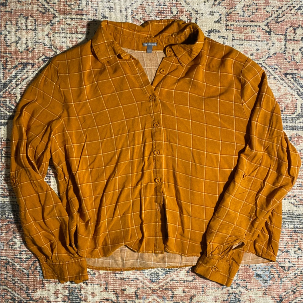 Crop flannel